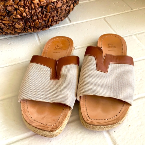 Christian Louboutin Other - ☀️Christian Louboutin Men’s Espadrille Sandals